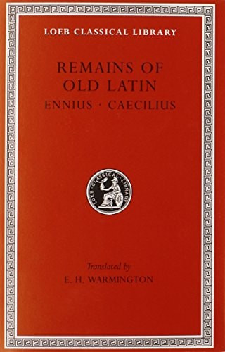 Remains of Old Latin | | 9780674993242
