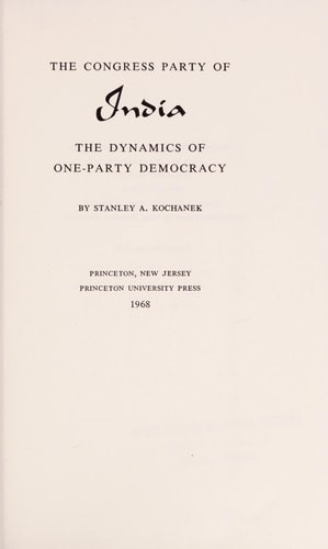 The Congress Party of India