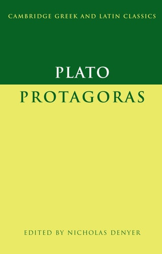 Plato: Protagoras