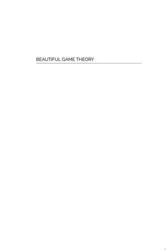 Beautiful Game Theory | | 9780691169255