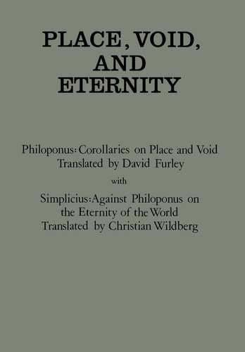 Place, Void, and Eternity