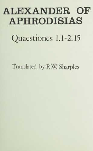 Quaestiones 1.1 - 2.15