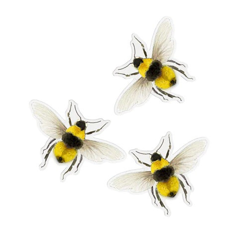 Bumblebees Vinyl Sticker
