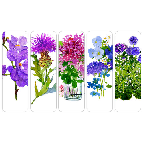 Violet Femmes Bookmarks Set of 5
