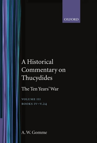 A Historical Commentary on Thucydides