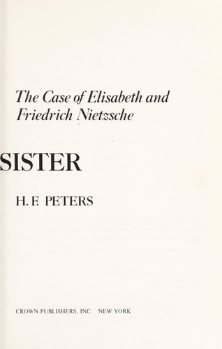 Zarathustras Sister