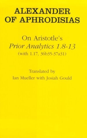 On Aristotle's "Prior Analytics"