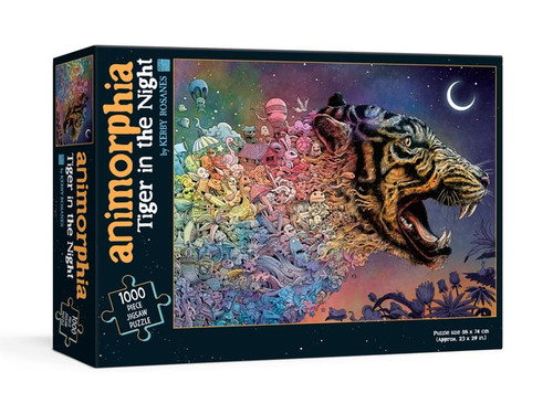 Animorphia Tiger in the Night Puzzle
