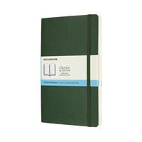 Moleskine Notebook, Large, Dotted, Myrtle Green, Soft Cover (5 X 8.25)