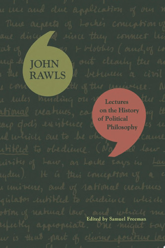 Lectures on the History of Political Philosophy