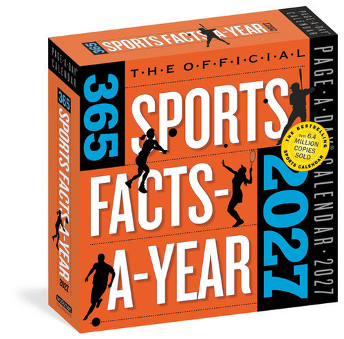 Official 365 Sports Facts-A-Year Page-A-Day® Calendar 2027: Trivia, Record-Breaking Facts, Come From Behind Wins & Quotes