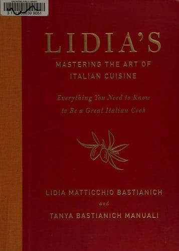 Lidia's Mastering the Art of Italian Cuisine
