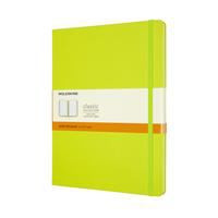 Classic, Extra Large, Ruled, Lemon Green, Hard Cover (7.5 X 9.75)  