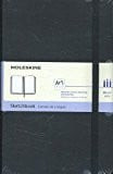 Moleskine Art Plus Sketchbook, Large, Plain, Black, Hard Cover (5 X 8. 25)