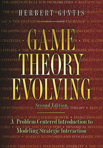 Game Theory Evolving | | 9780691140513