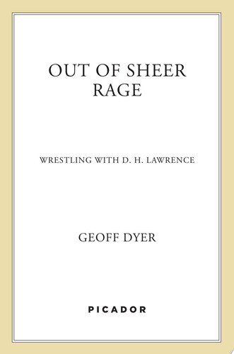 Out of Sheer Rage