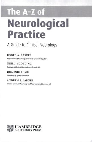 The        A-Z of Neurological Practice