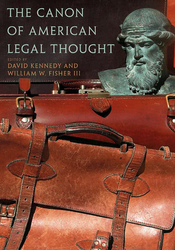 The        Canon of American Legal Thought
