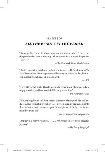 All the Beauty in the World