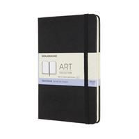 Moleskine Art Sketchbook, Medium, Black (4.5 x 7)  