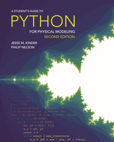A Student's Guide to Python for Physical Modeling | | 9780691223650