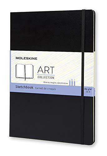 Moleskine Art Plus Sketchbook, A4, Black, Hard Cover (12 X 8. 5)