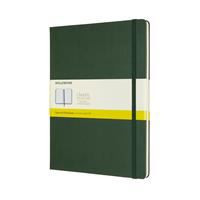 Moleskine Notebook, Extra Large, Squared, Myrtle, Green, Hard Cover (7.5 X 9.75)