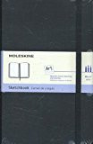 Moleskine Art Plus Sketchbook, Large, Plain, Black, Hard Cover (5 X 8. 25)
