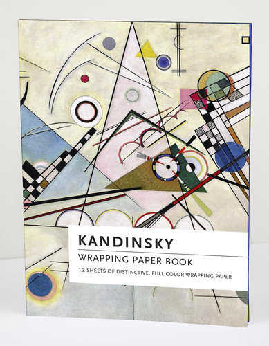 TeNeues - Wrapping Paper Book: Wassily Kandinsky, Paperback, 12 Full Color Perforated Pages, 6 Designs