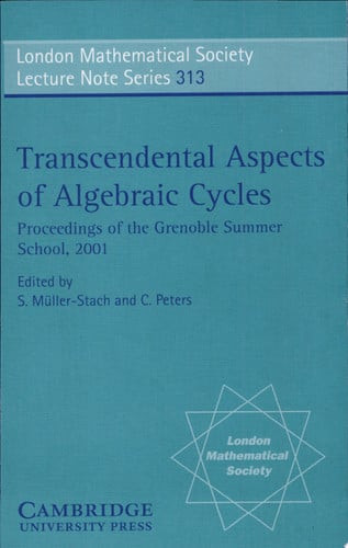 Transcendental Aspects of Algebraic Cycles