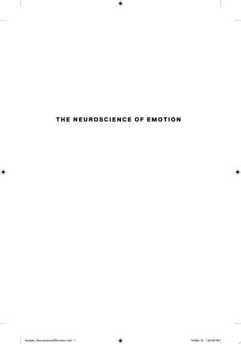 The Neuroscience of Emotion