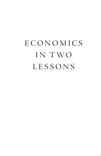 Economics in Two Lessons | | 9780691217420