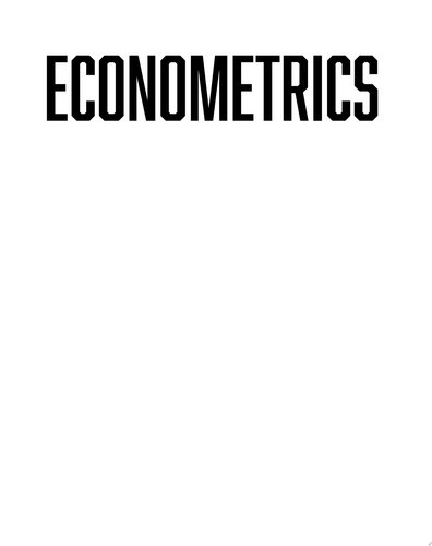Econometrics