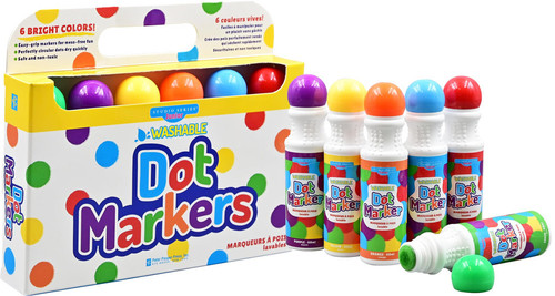 Studio Series Jr. Washable Dot Markers - 6 Colors