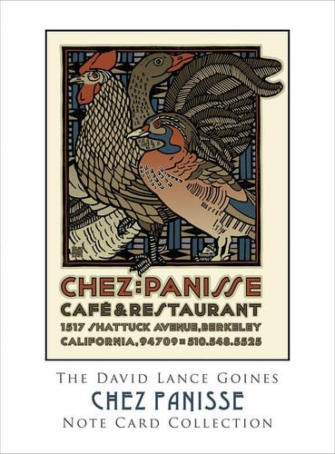 The        David Lance Goines Note Card Collection: Chez Panisse