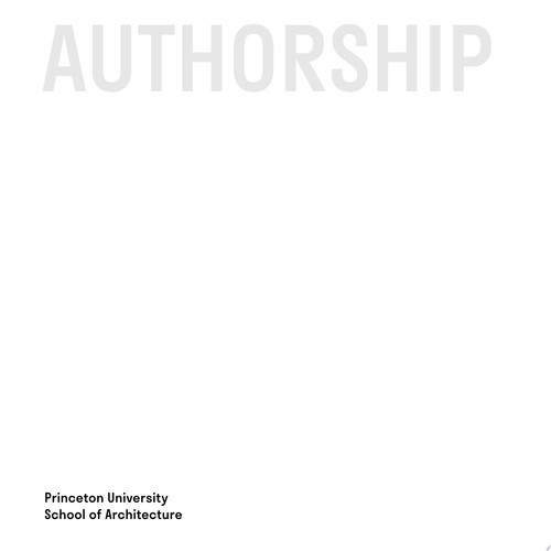 Authorship
