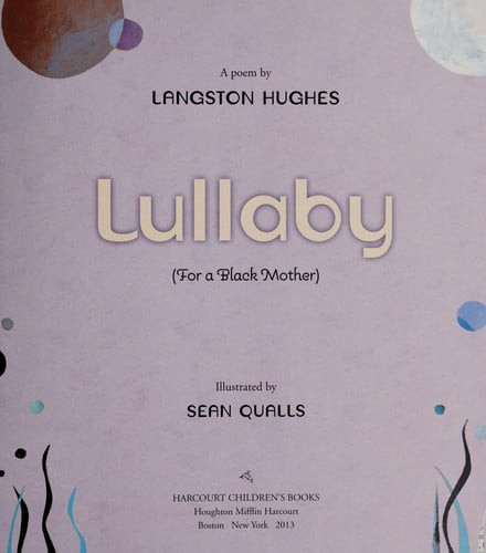 Lullaby (for a Black Mother)