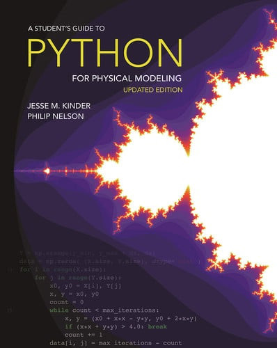 A Student's Guide to Python for Physical Modeling | | 9780691180571