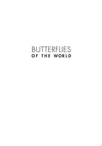 Butterflies of the World | | 9780691265209