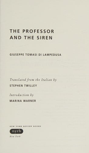 The Professor and the Siren