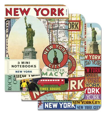 New York Mini Notebook Set of 3