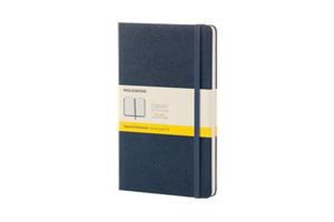 Classic, Large, Squared, Sapphire Blue, Hard Cover (5 x 8.25)  