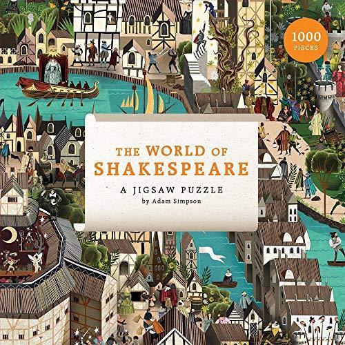 World of Shakespeare 1000 Piece Puzzle 1000 Piece Jigsaw Puzzle