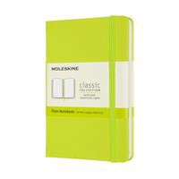 Classic, Pocket, Plain, Lemon Green, Hard Cover (3.5 x 5.5)  