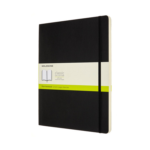 MOLESKINE PLAIN NOTEBOOK XXL PLAIN BL
