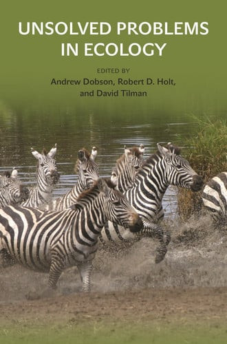 Unsolved Problems in Ecology | | 9780691199825