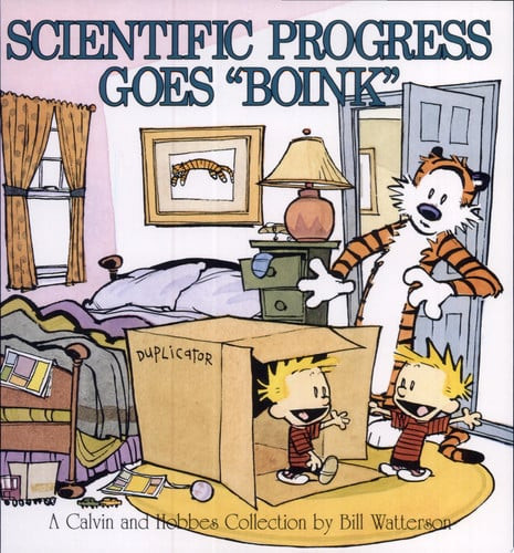 Scientific Progress Goes Boink