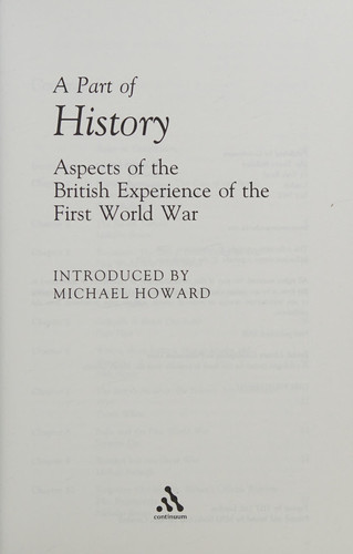 Part of History