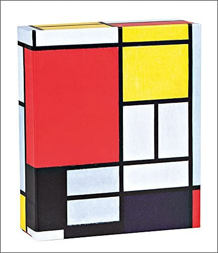 TeNeues - QuickNotes: Piet Mondrian, Notecards with Box, 20 Full Color Notecards, 20 Classic White Envelopes, Blank Notecards, Gift Keepsake Box, Magnetic Closure