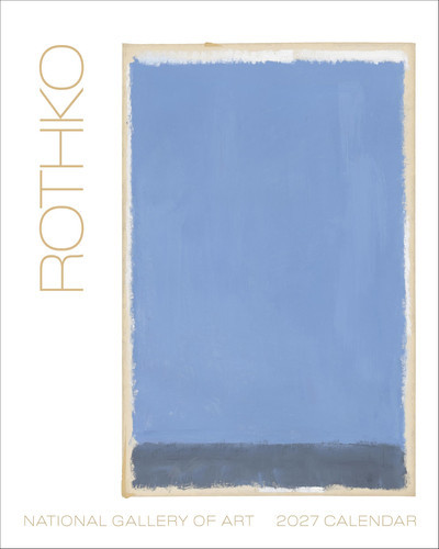 Mini Wall Calendar 2027, Rothko, 12 Months, Grid Design Featuring 12 Artworks